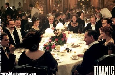 Fotograma de la cena en la película "Titanic" / Fuente: titanicmovie.com